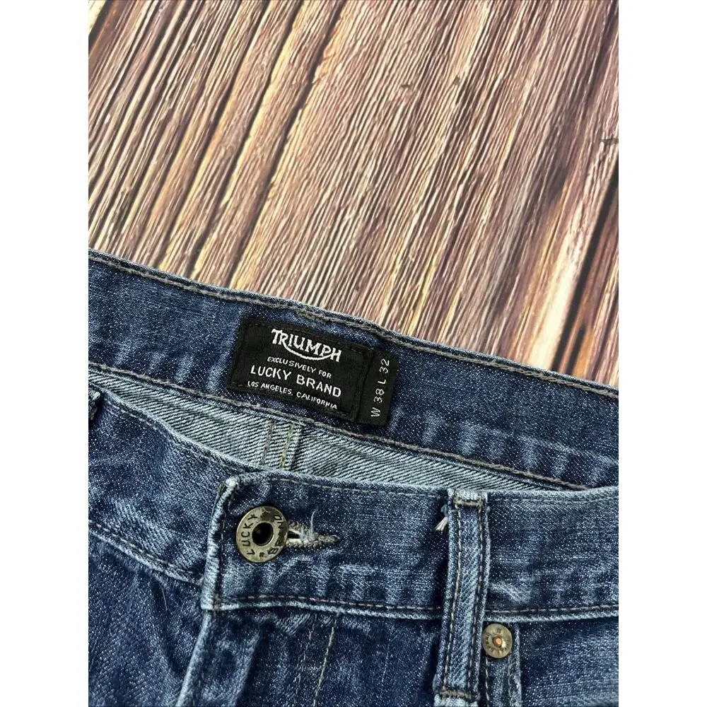 Lucky Brand 121 Heritage Slim Triumph Jeans Mens Size 38x32 (Measures 38x32)
